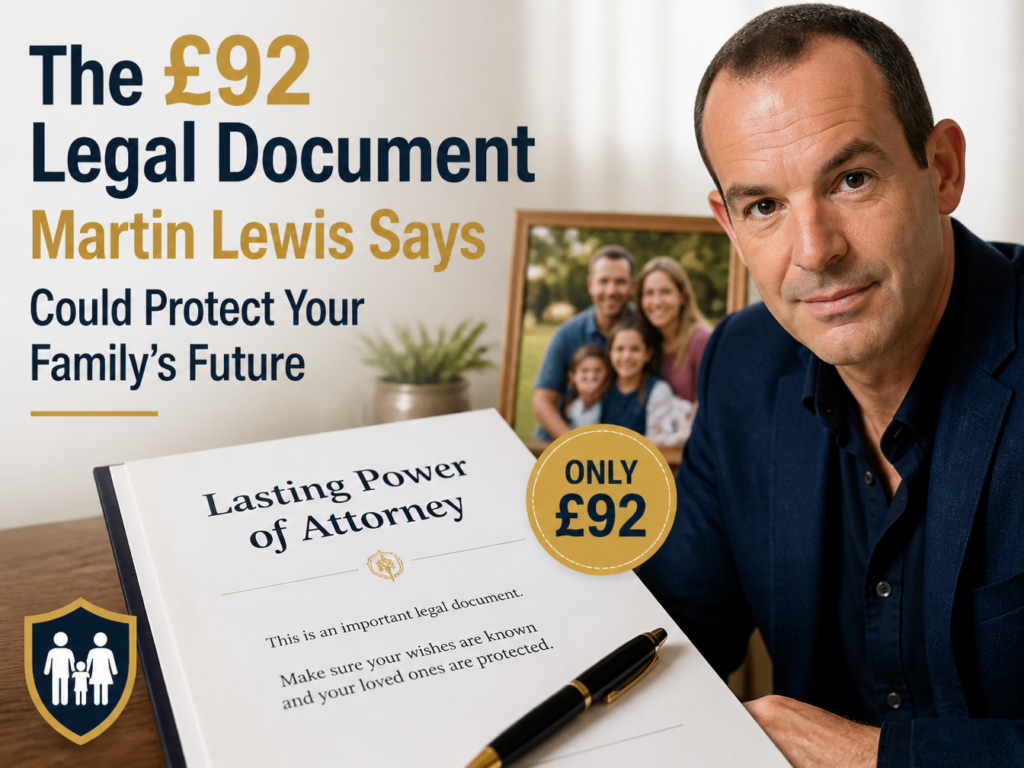 The £92 Legal Document Martin Lewis Says Could Protect Your Family’s Future